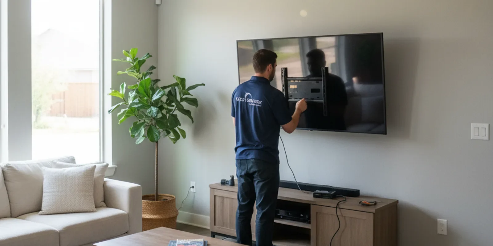 Professional TV mounting and installation in Austin, TX