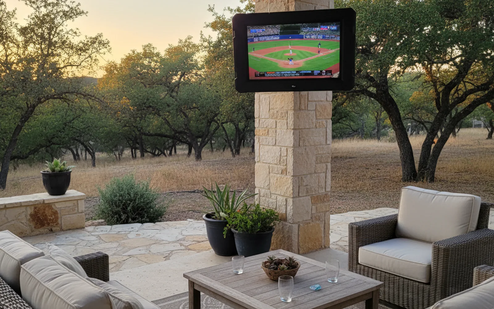 Outdoor TV Installation